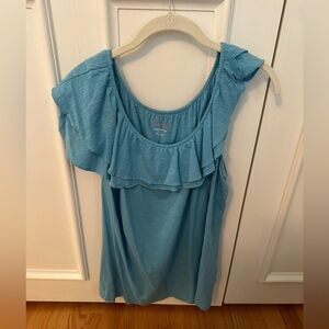 Lilly Pulitzer Ruffle Tank Top sz XL